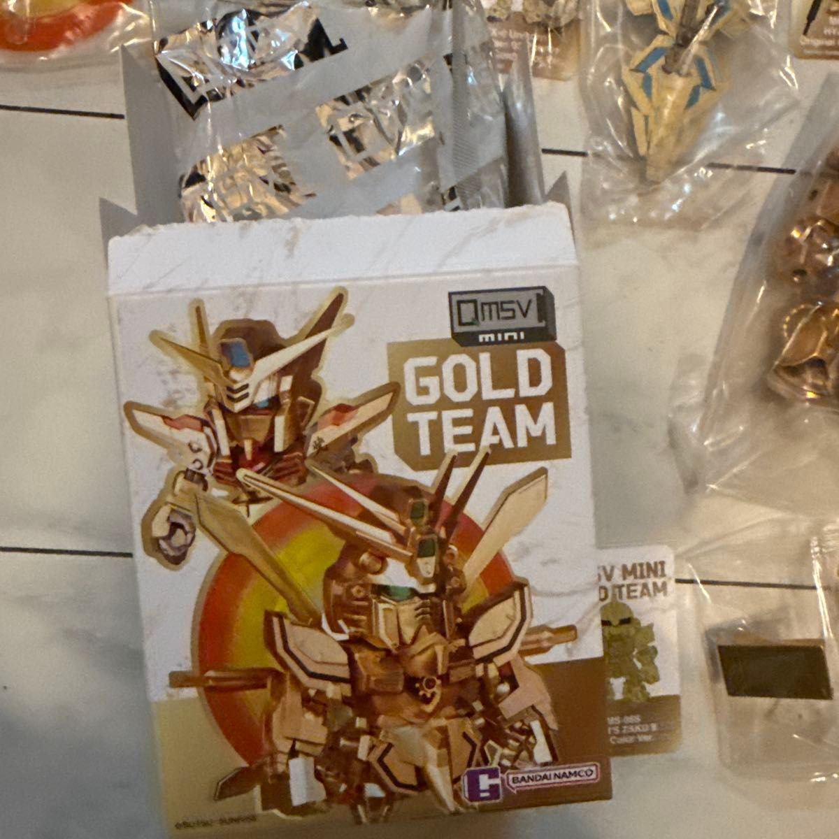 Qmsv mini ガンダム ゴールド チーム海外版日本未発売｜Yahoo!フリマ