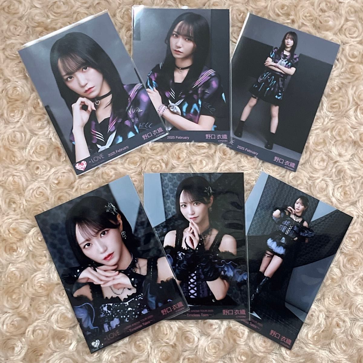LOVE イコラブ コンプリートセット 生写真 野口衣織 黒衣装