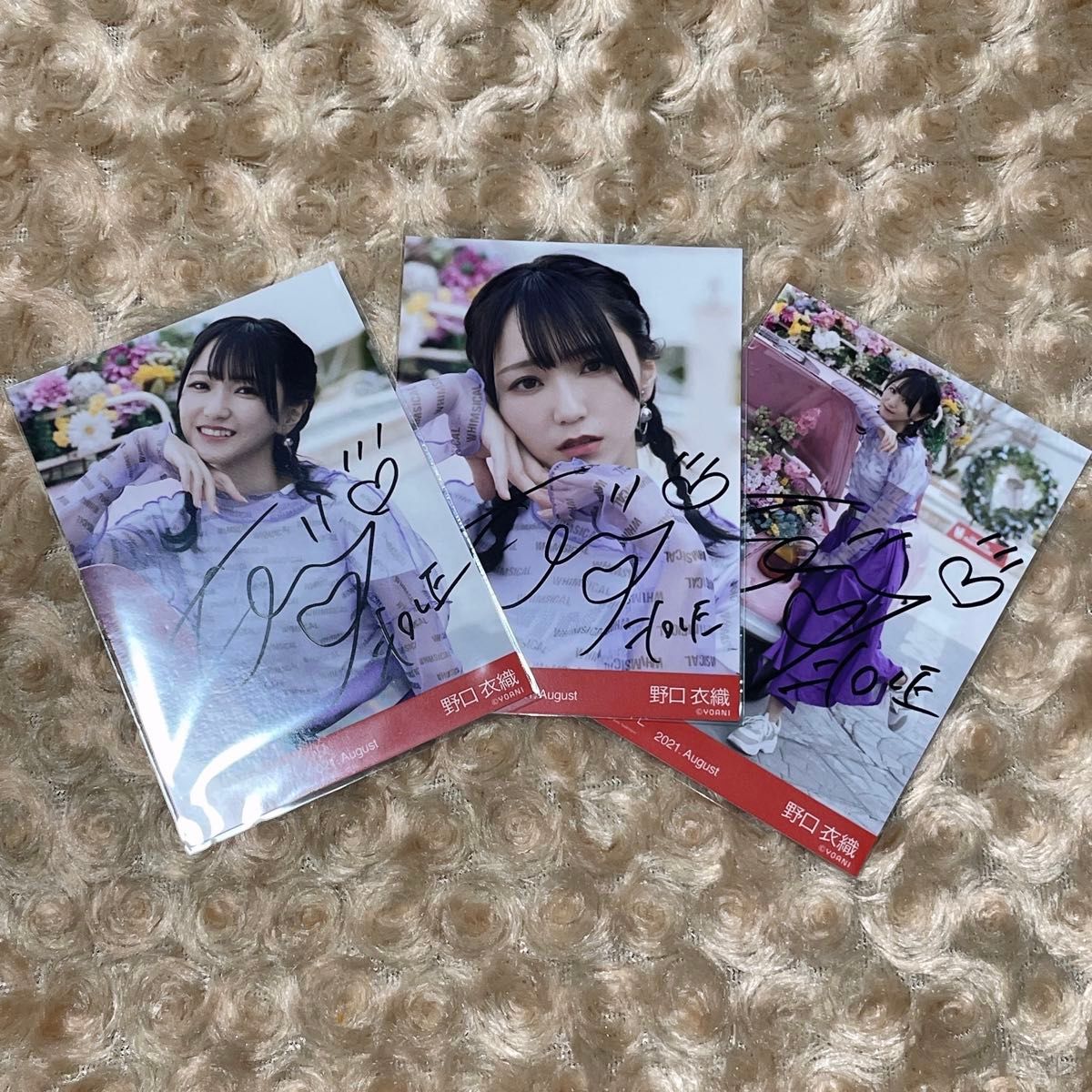 LOVE イコラブ 生写真 野口衣織 直筆 コンプリート Oh Daring｜Yahoo