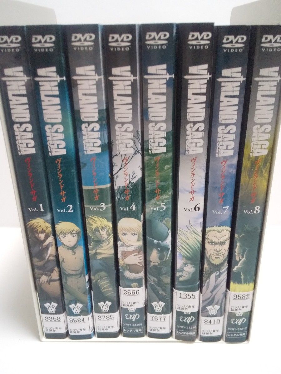 レンタル落ち】アニメDVD ヴィンランドサガ 1期2期 全巻セット【キズ