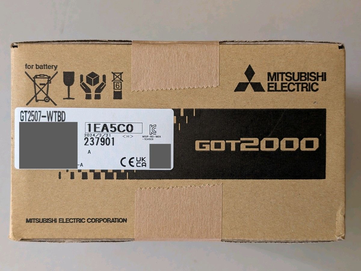 新春特価】三菱電機 GOT2000 GT2507-WTBD タッチパネル 新品｜Yahoo