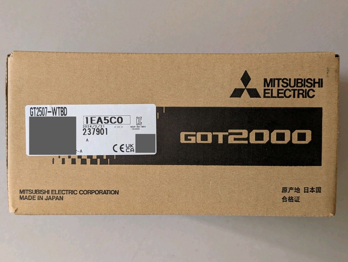 新春特価】三菱電機 GOT2000 GT2507-WTBD タッチパネル 新品｜Yahoo
