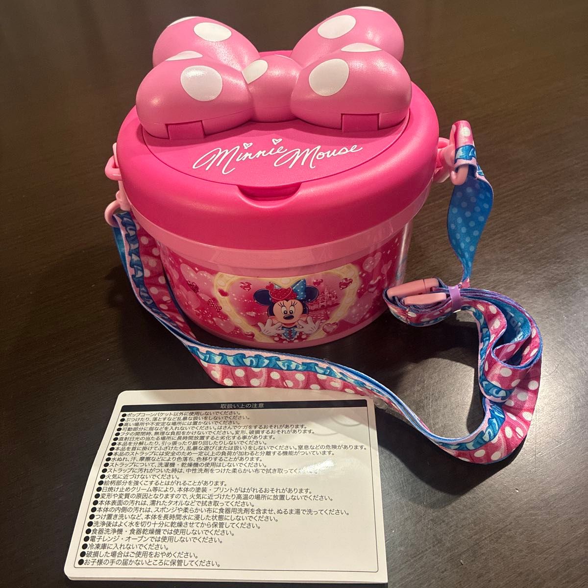新品未使用】ミニーのファンダーランド ポップコーンバケット