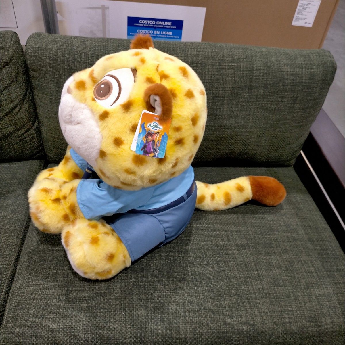 ズートピア ベンジャミン・クロウハウザー ぬいぐるみ 50cm