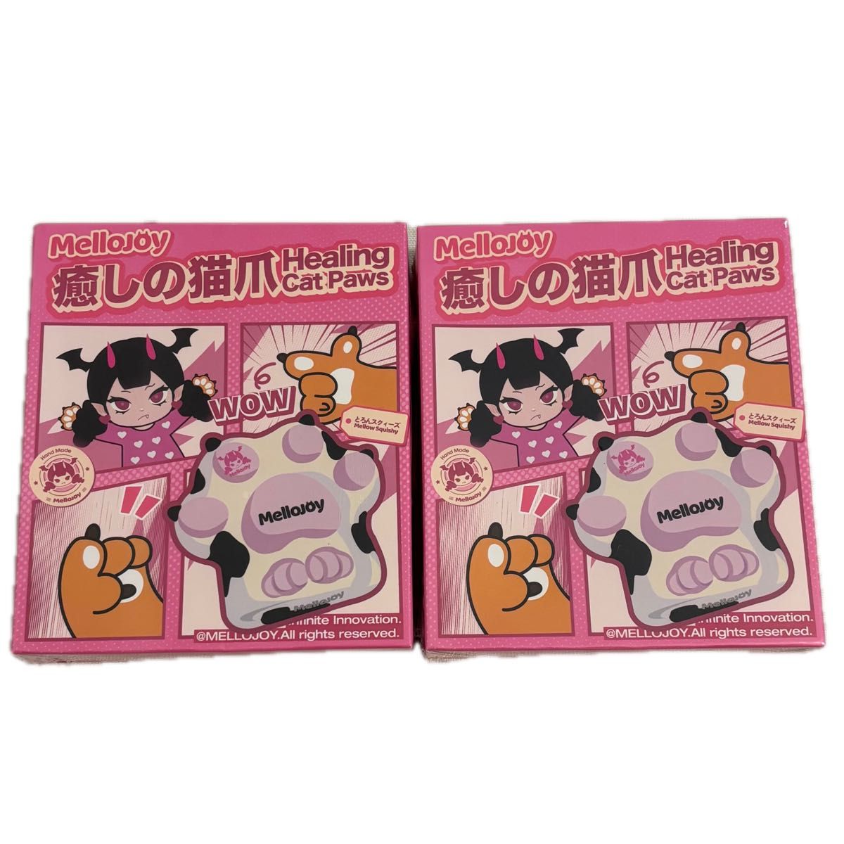 癒しの猫爪 メロジョイ 癒しの猫爪シリーズ スクイーズ Mellojoy 新品