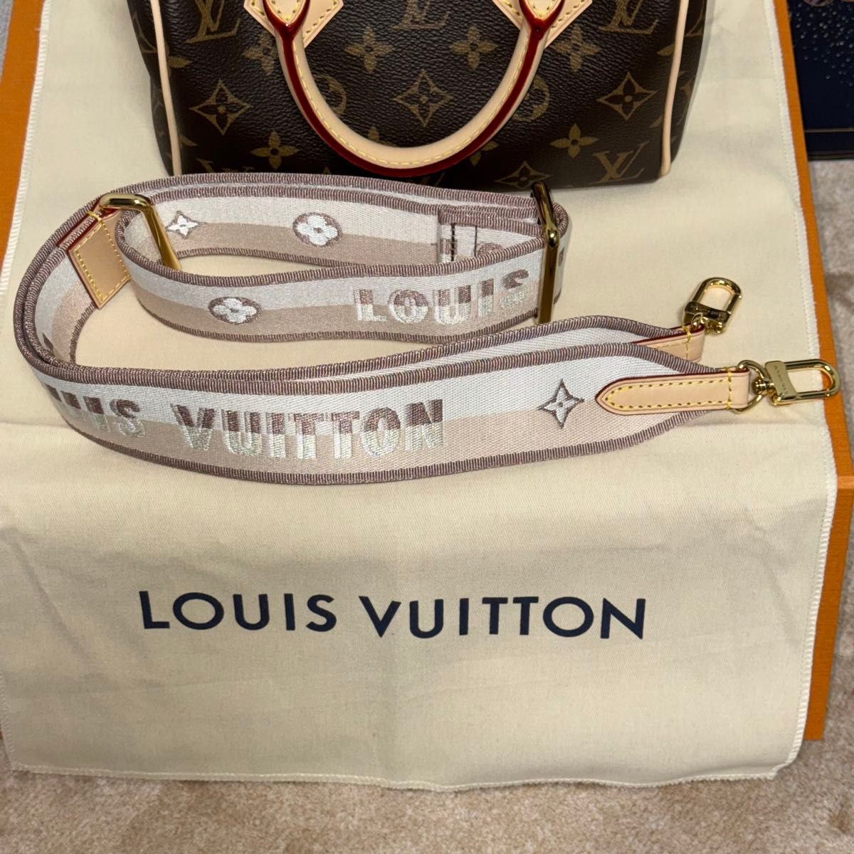 正規品 ルイヴィトン スピーディ・バンドリエール20 ショルダー