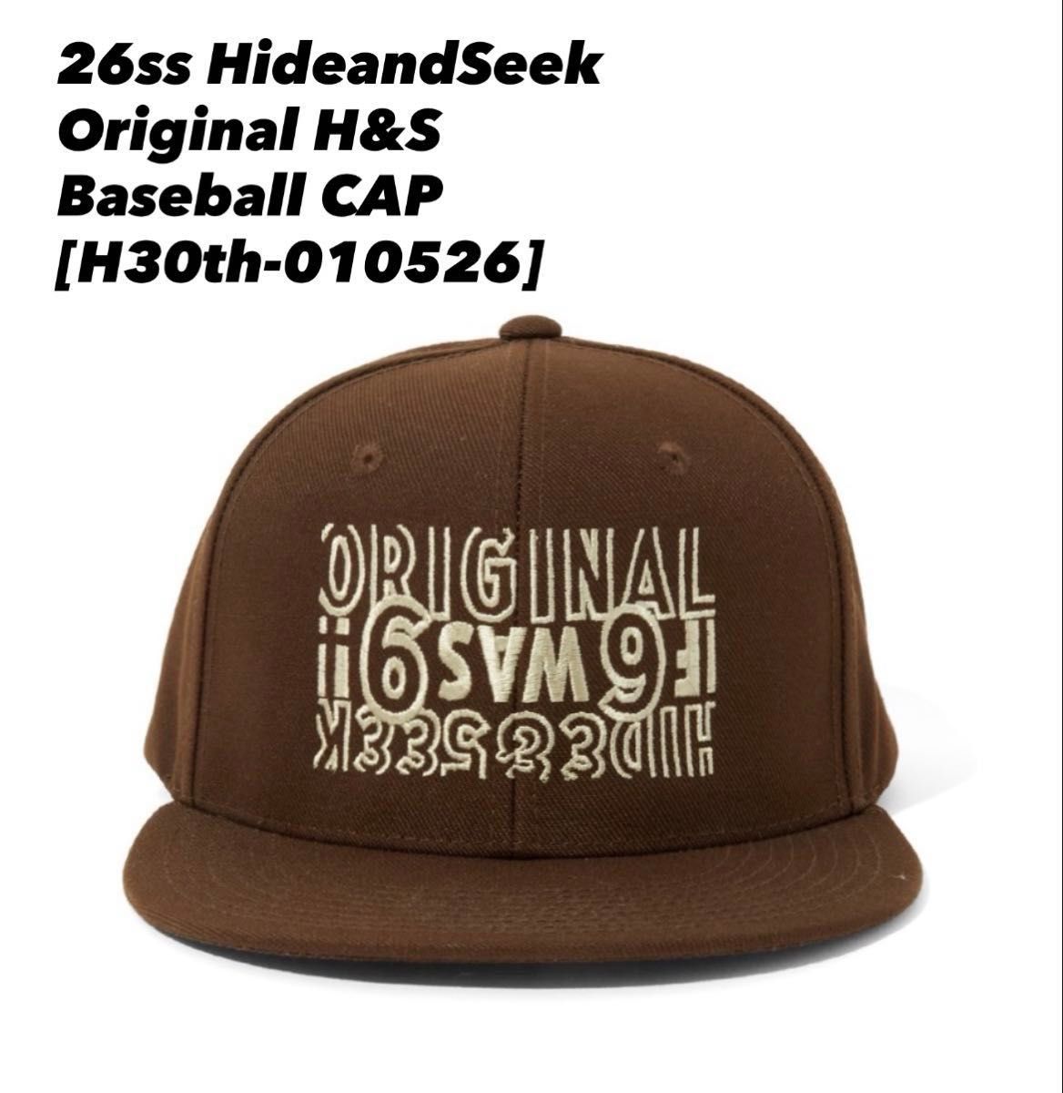 HIDE AND SEEK Original H&S Baseball CAP｜Yahoo!フリマ（旧PayPay