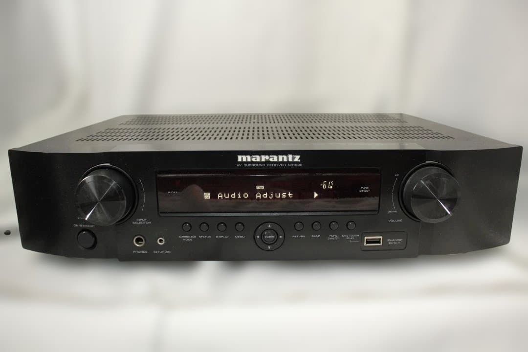 marantz AVアンプNR1601 サラウンドレシーバー ブラック マランツ