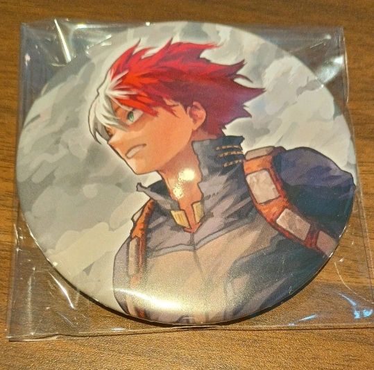 轟焦凍 缶バッジ 原画展 42個セット 僕のヒーローアカデミア ヒロアカ
