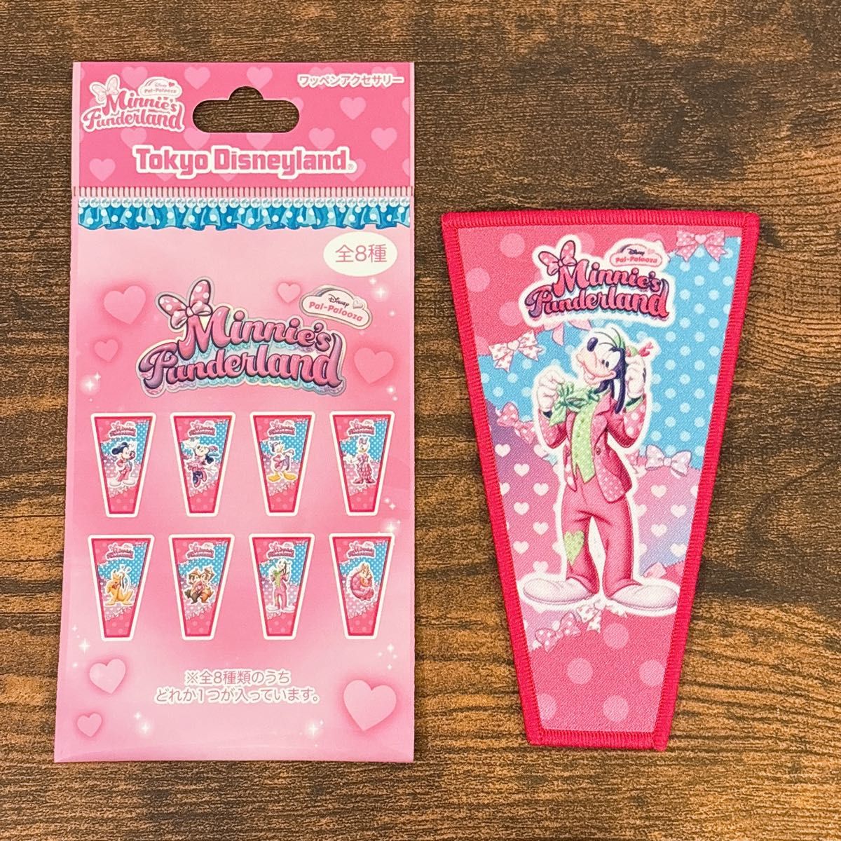 ディズニー パルパルーザ ミニーのファンダーランド ワッペン