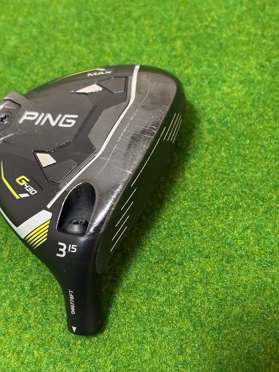 3W 15° PING G430 MAX ヘッドのみ｜Yahoo!フリマ（旧PayPayフリマ）