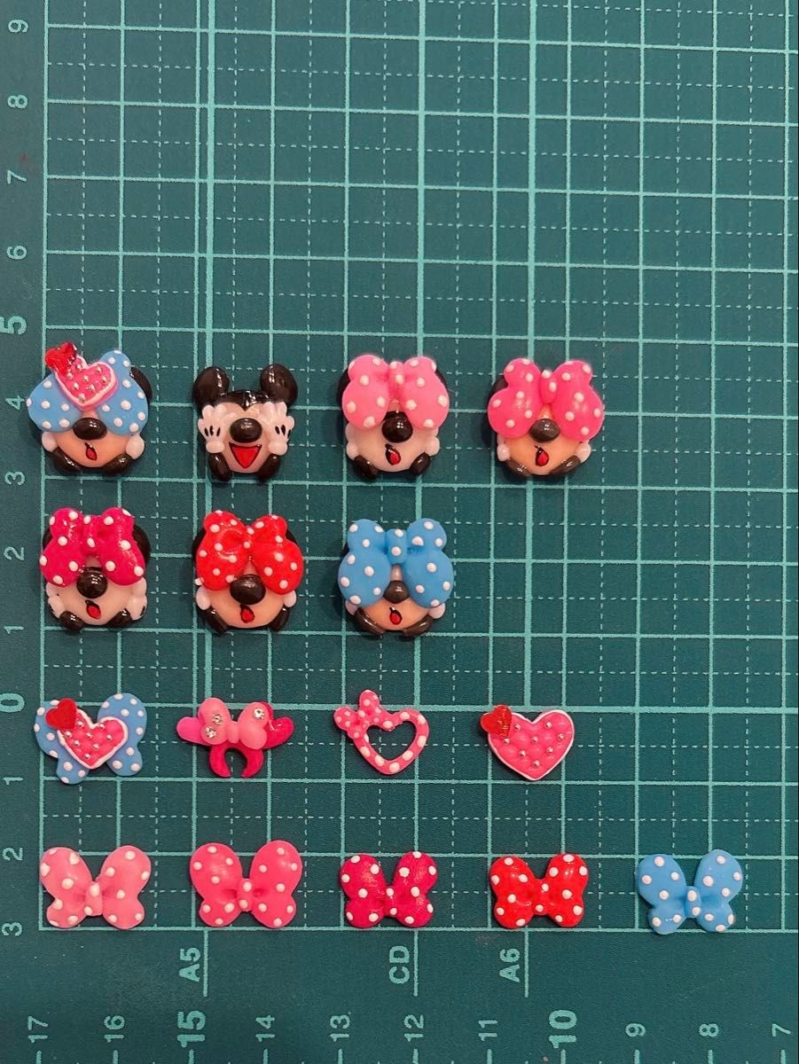 オーダーページ】ディズニー パルパルーザ ネイルパーツ 3D ミニー