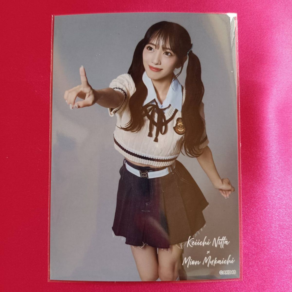 向井地美音 AKB48 時代を彩った装跡 大衣装展 大丸 梅田 生写真 向井地