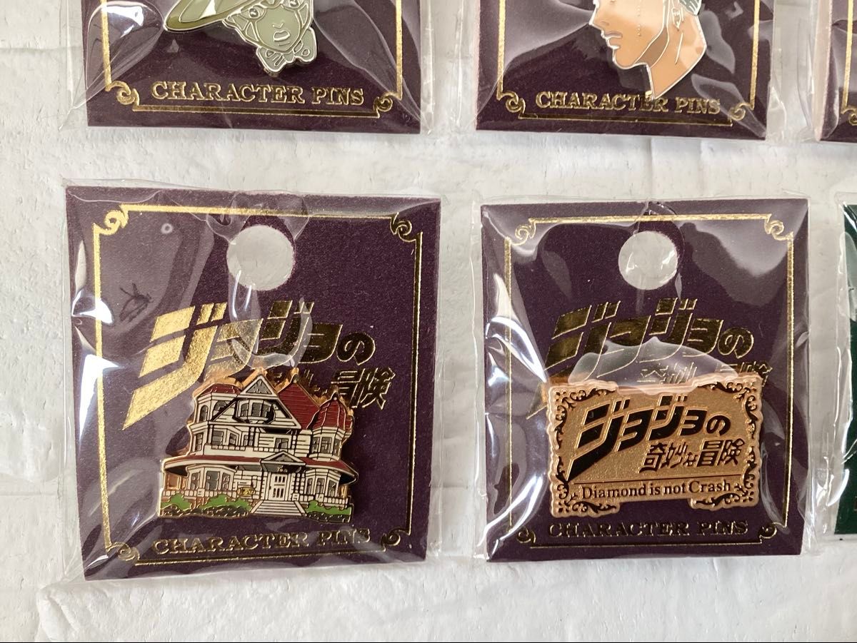 未使用6個セット ジョジョの奇妙な冒険 ジャンプ公式 ピンズ