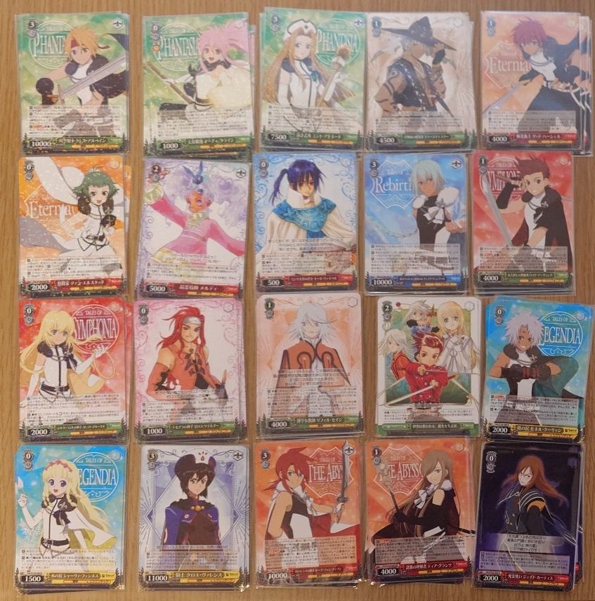 ヴァイスシュヴァルツ テイルズシリーズ RR以下4コン マーカー付き