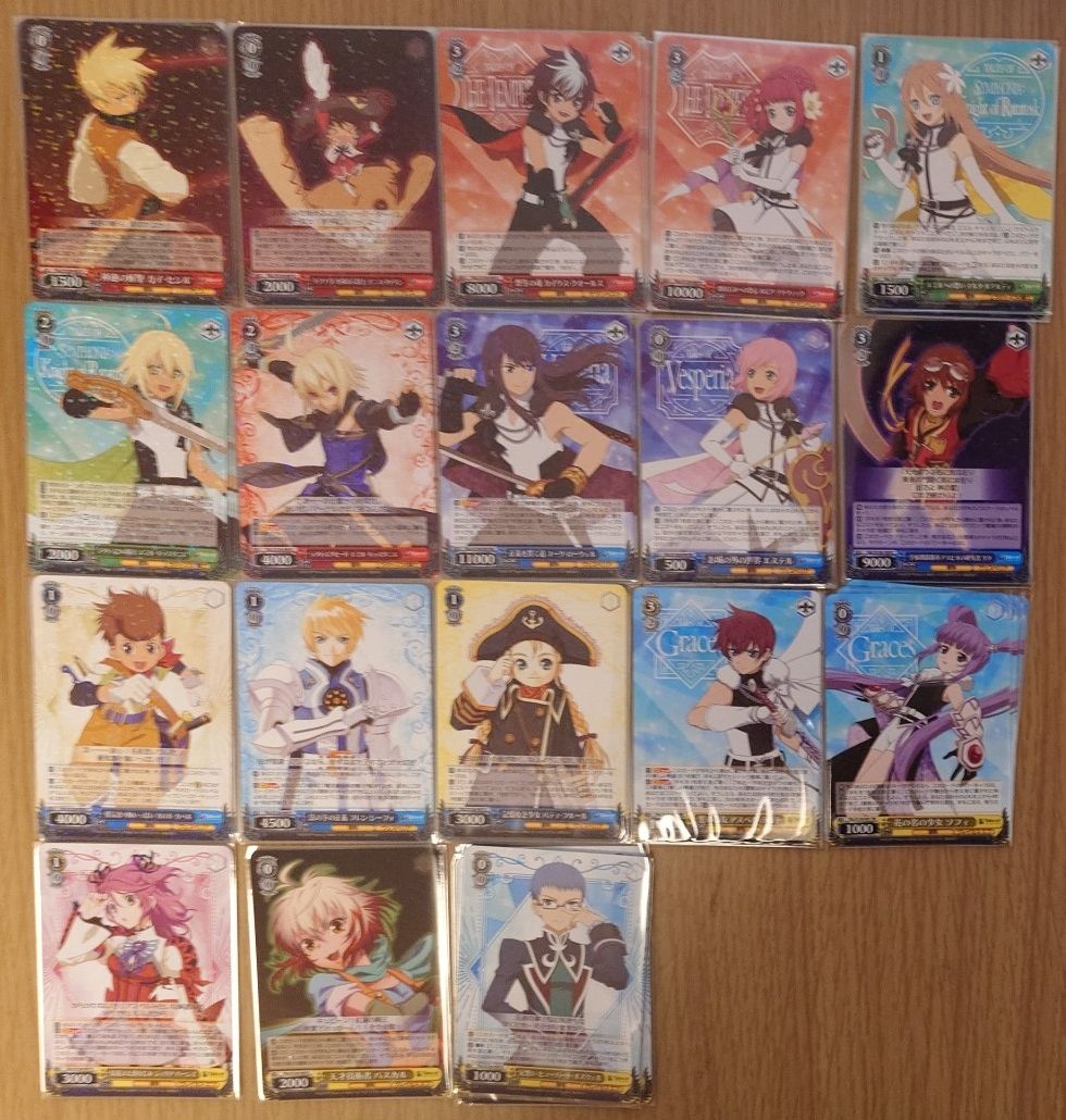 ヴァイスシュヴァルツ テイルズシリーズTD込み4コン WS ヴァイス