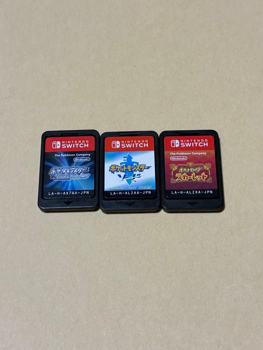 Switch ポケットモンスター ダイヤモンド ソード アルセウス 3本セット