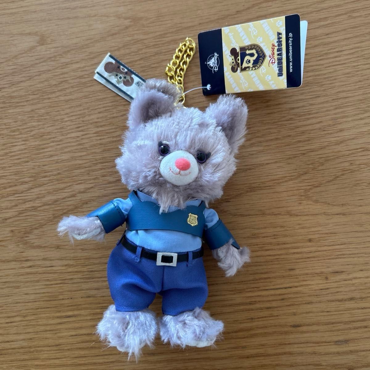 ユニベアシティ パウキャロット ぬいぐるみキーホルダー・キーチェーン