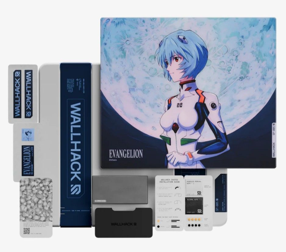 WALLHACK SP-005 EVANGELION REI AYANAMI マウスパッド 綾波レイ