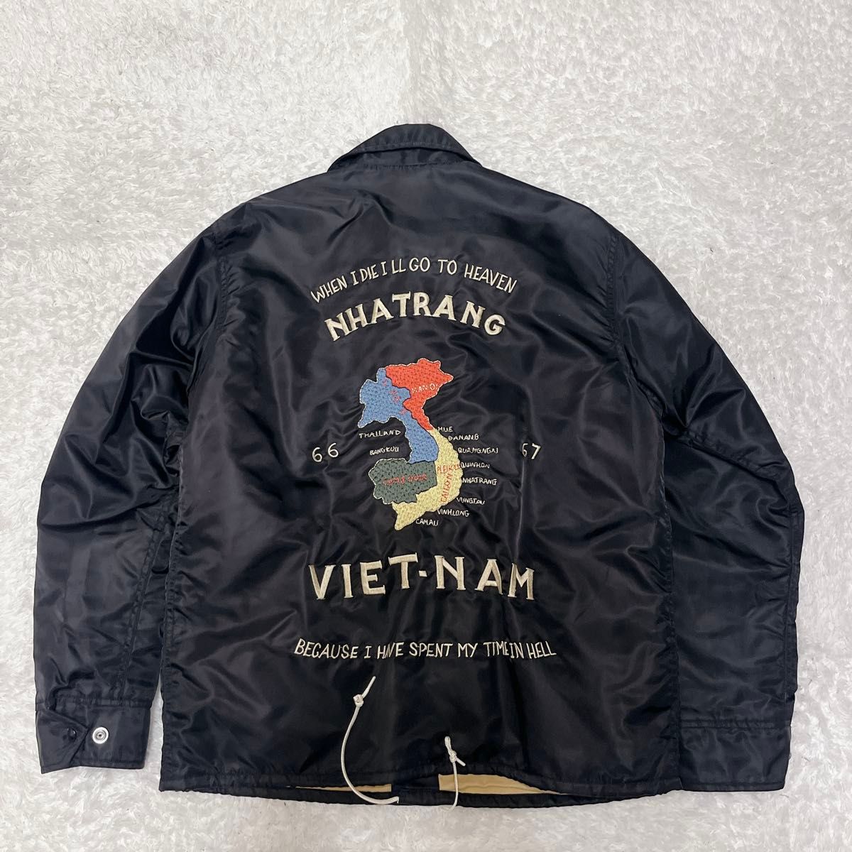 極美品 東洋エンタープライズ BEAMS 別注 ベトジャン 刺繍 ワッペン