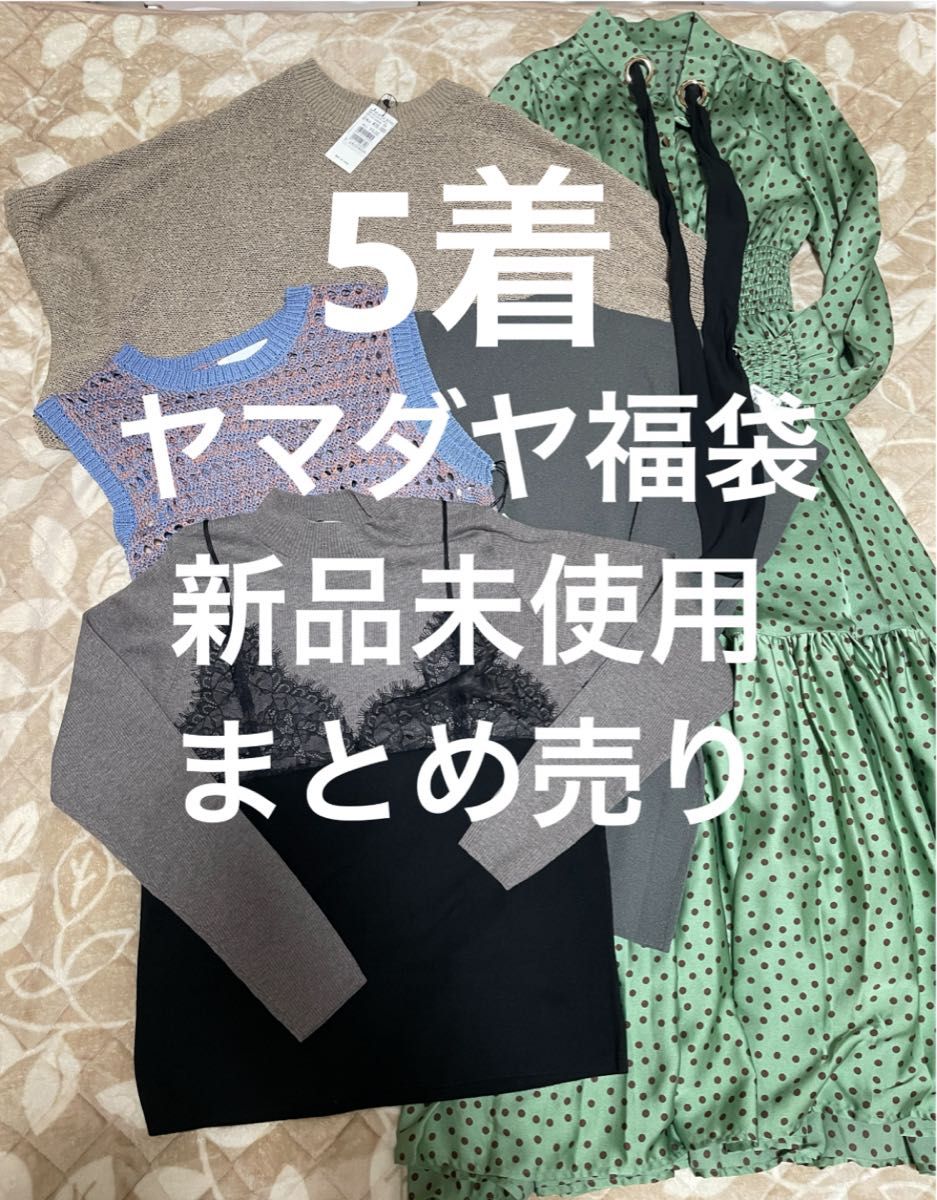 タグ付き】ヤマダヤ 福袋 2026 5着まとめ売り【新品未使用】｜Yahoo