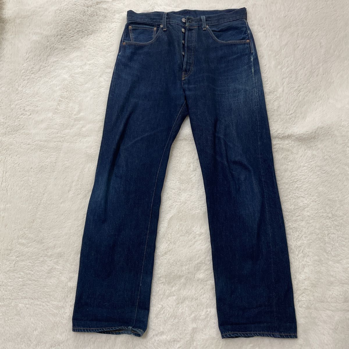リーバイス501XX 1955年復刻BIGE 赤耳濃紺セルビッチ デニム 日本製w32