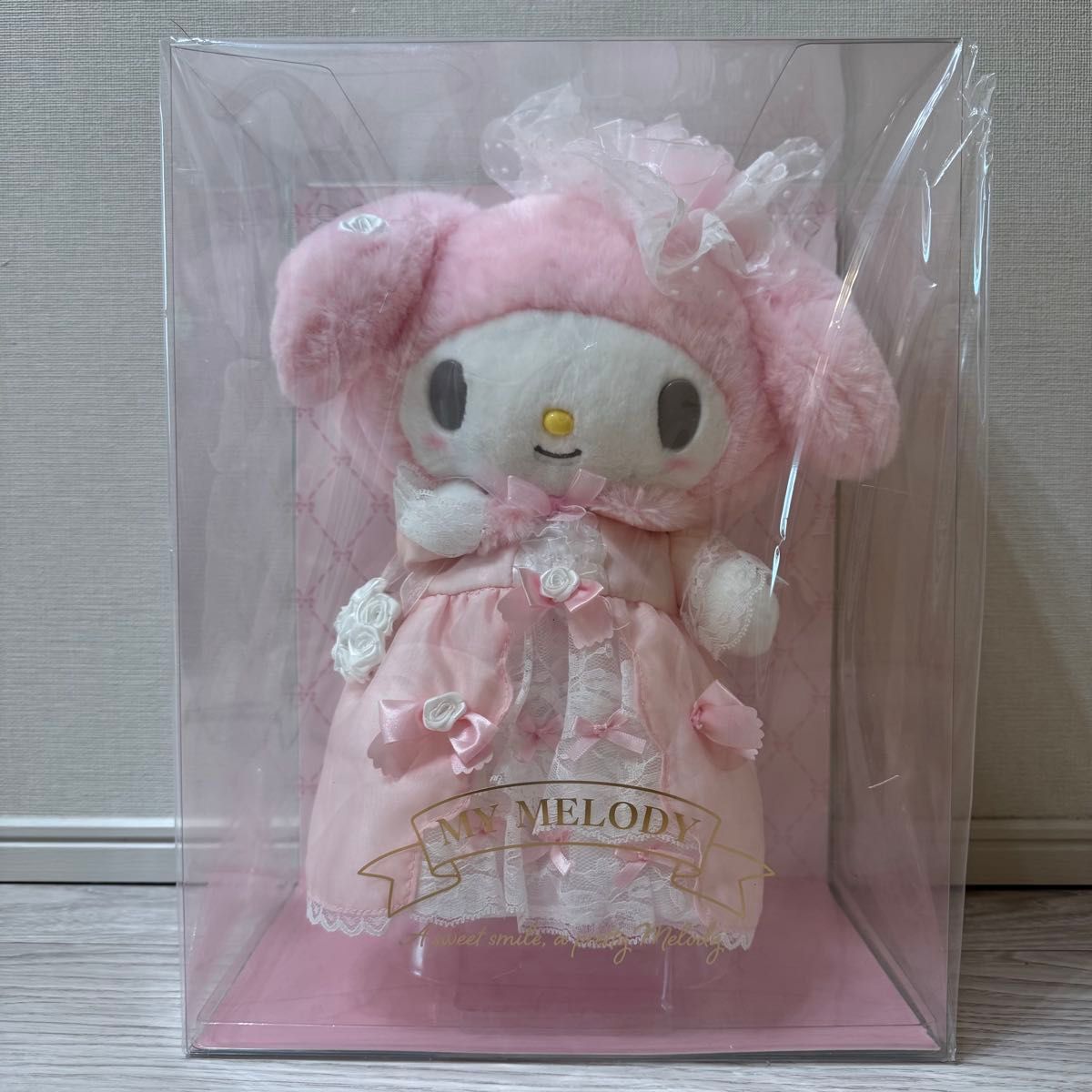 レディマイメロディ バースデードール ぬいぐるみ ピンク MY MELODY