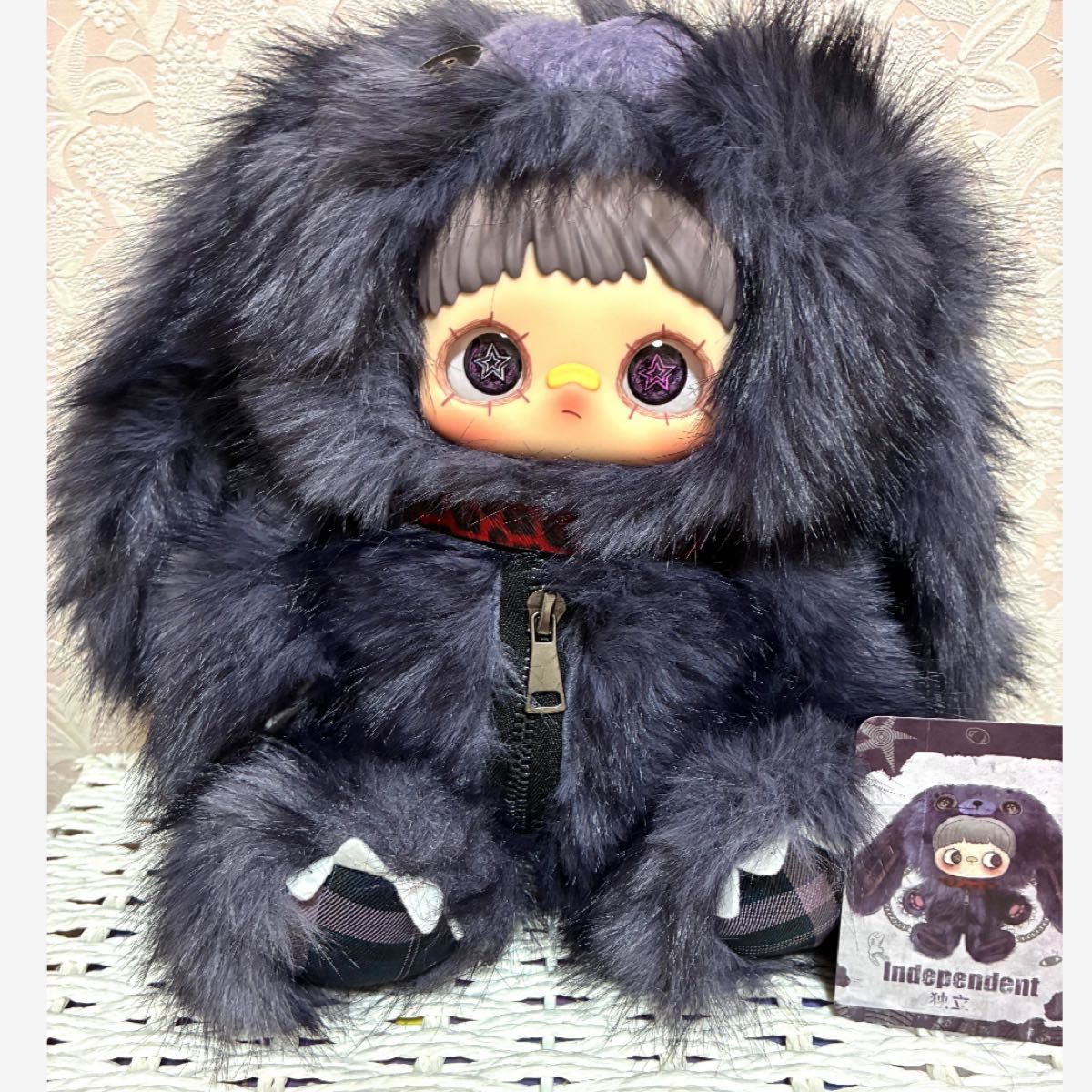 maymei 反逆ぬいぐるみシリーズ 400％ 紫 バッグリュック｜Yahoo