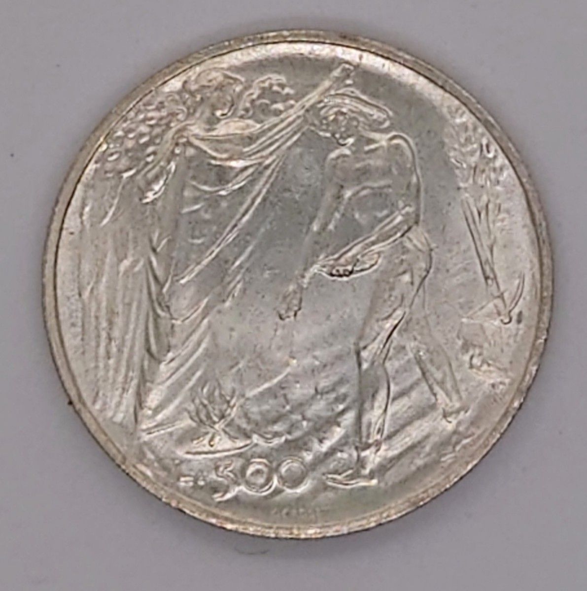 サンマリノ 1976年 「サンマリノの社会保障20年」500リラ銀貨｜Yahoo