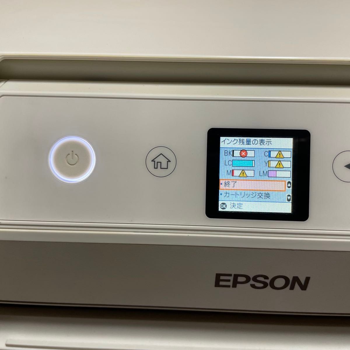 ジャンク】 「EPSON EP-710A EP-808AB」 通電確認のみ 部品取り エラー