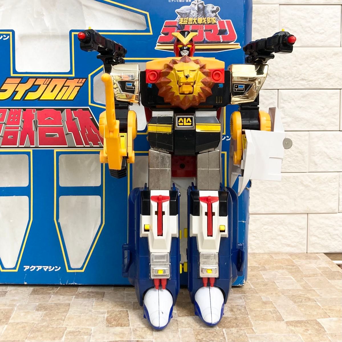 超獣戦隊ライブマン ライブロボ 1988年 DX超合金 ソフビ ビッグソフト