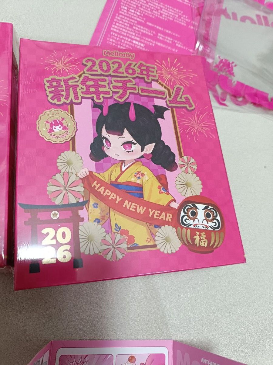 メロジョイ Mellojoy 新年チーム 未開封シュリンクつき 3箱 備品セット