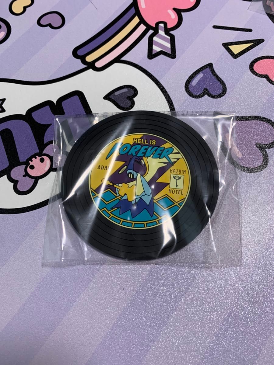 一番くじ ハズビンホテル G賞 レコード風ラバーコースター アダム