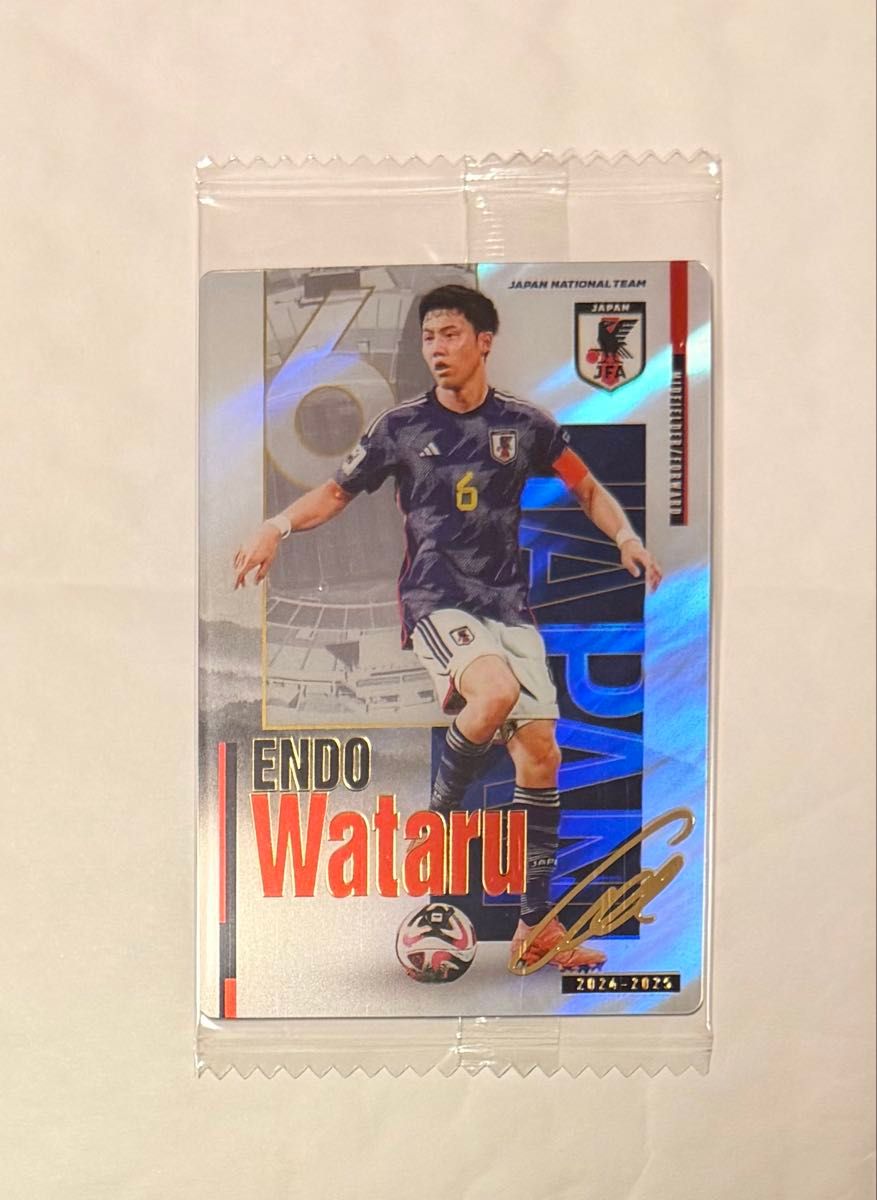 遠藤航 レアカード レア 1枚 新品未開封 ツインウエハース サッカー