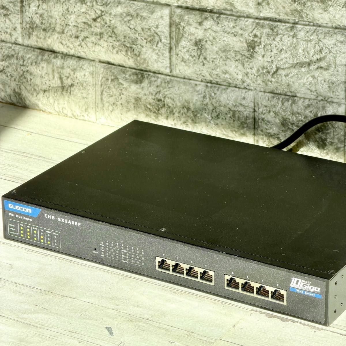 ジャンク品 ELECOM「EHB-SX2A08F」業務用スイッチングハブ｜Yahoo
