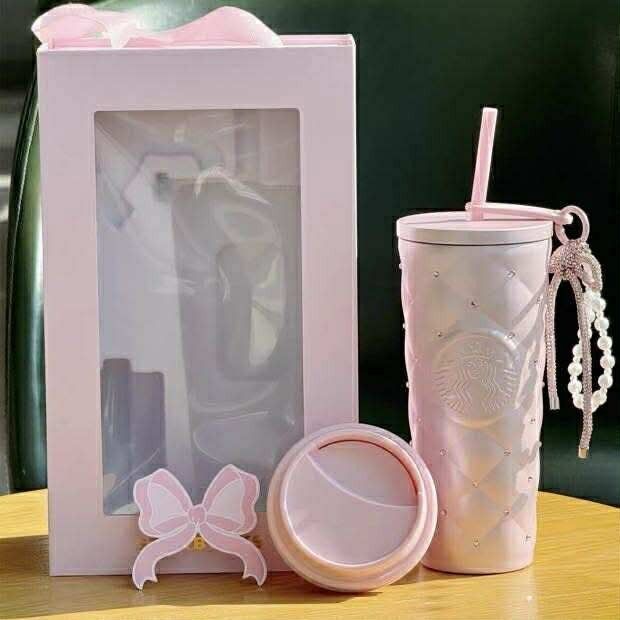 中国限定 スターバックス ステンレスタンブラー ラインストーン