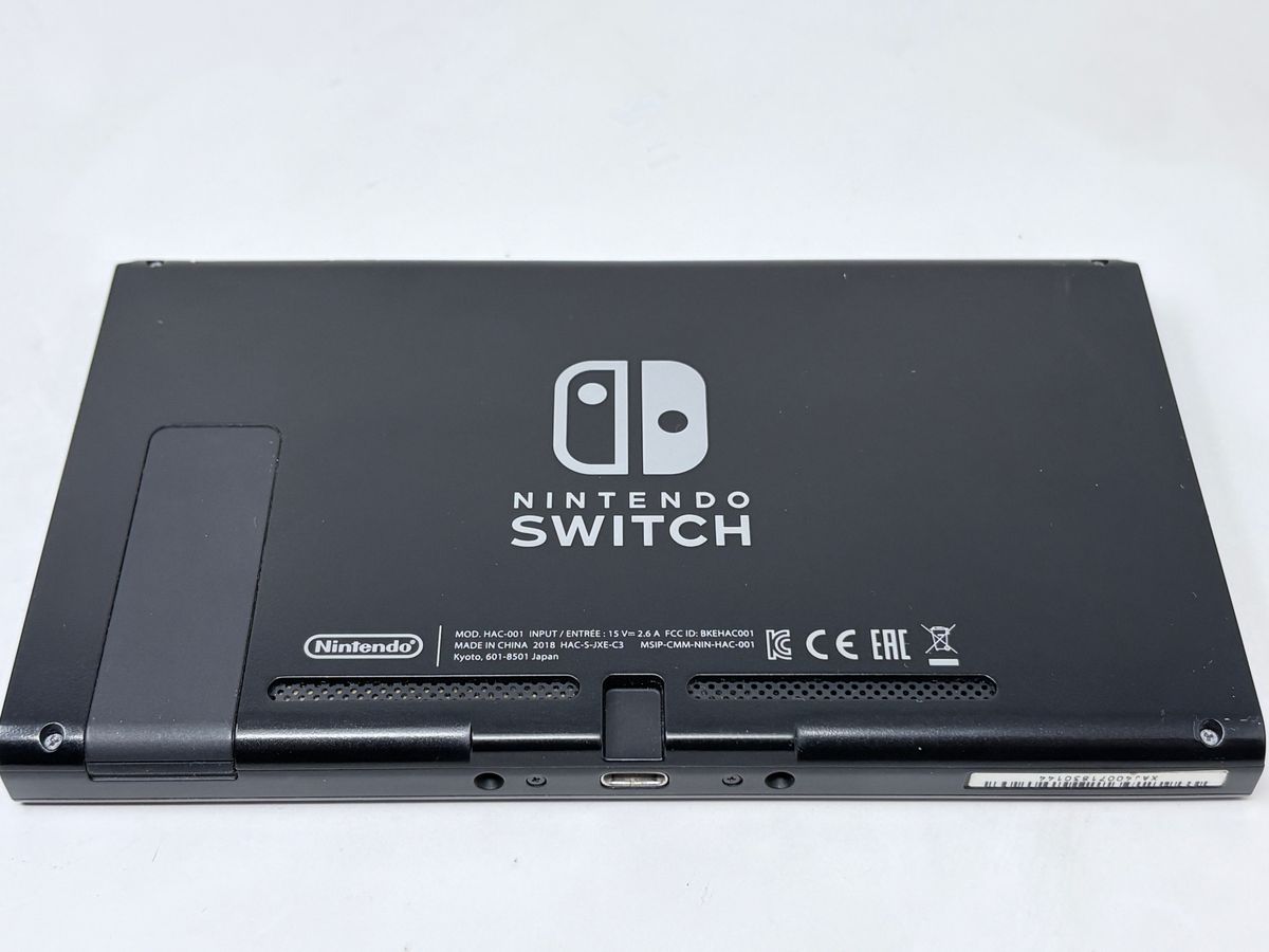 動作品【少し訳あり】Nintendo Switch 本体 バッテリー強化版 2018年製