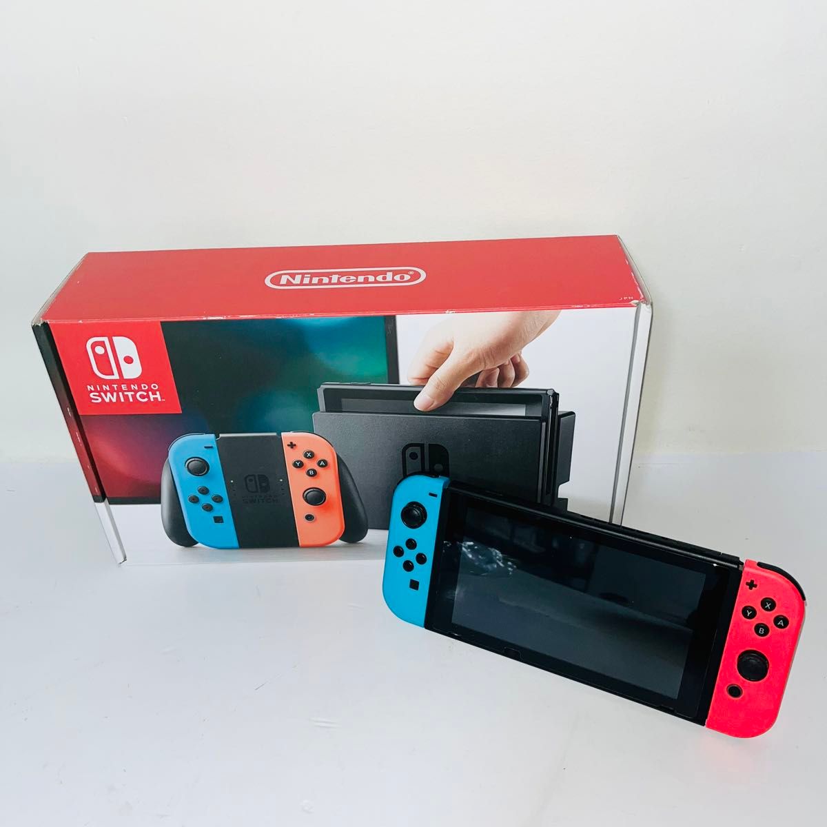 Nintendo Switch ネオンレッド ネオンブルー HAC-001 任天堂