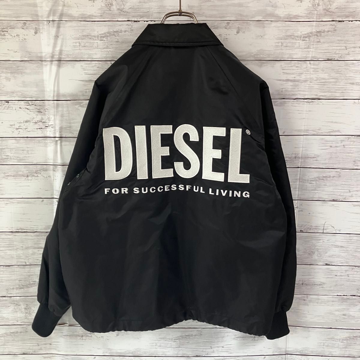 希少】 DIESEL ディーゼル コーチジャケット ナイロン ブルゾン 両面