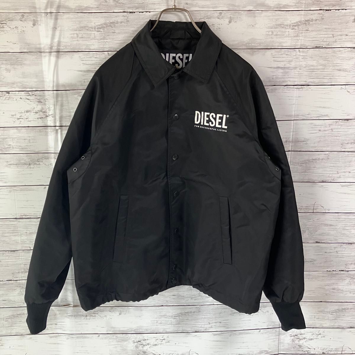 希少】 DIESEL ディーゼル コーチジャケット ナイロン ブルゾン 両面