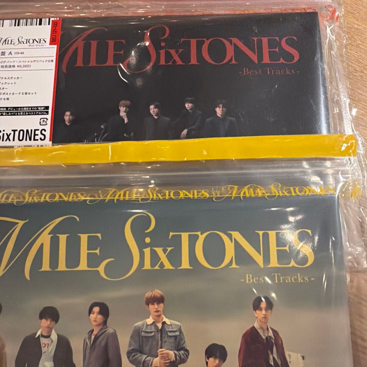 SixTONES MILESixTONES 初回盤AB CD+Blu-ray IDカード ステッカー
