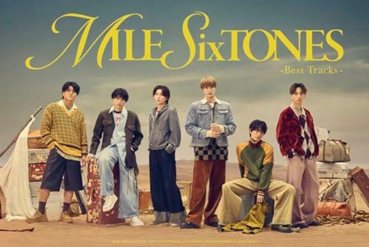 SixTONES MILESixTONES 初回盤AB CD+DVD 開封済 IDカード ステッカー
