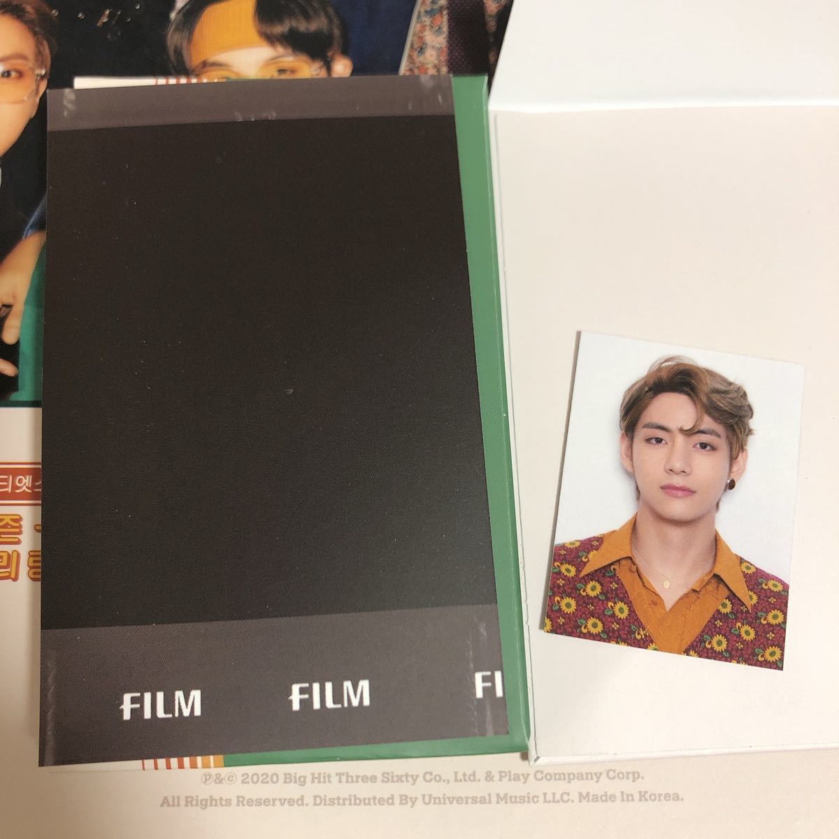 BTS 2021 SEASON'S GREETINGS シーグリ ID ポラロイド IDフォト 証明
