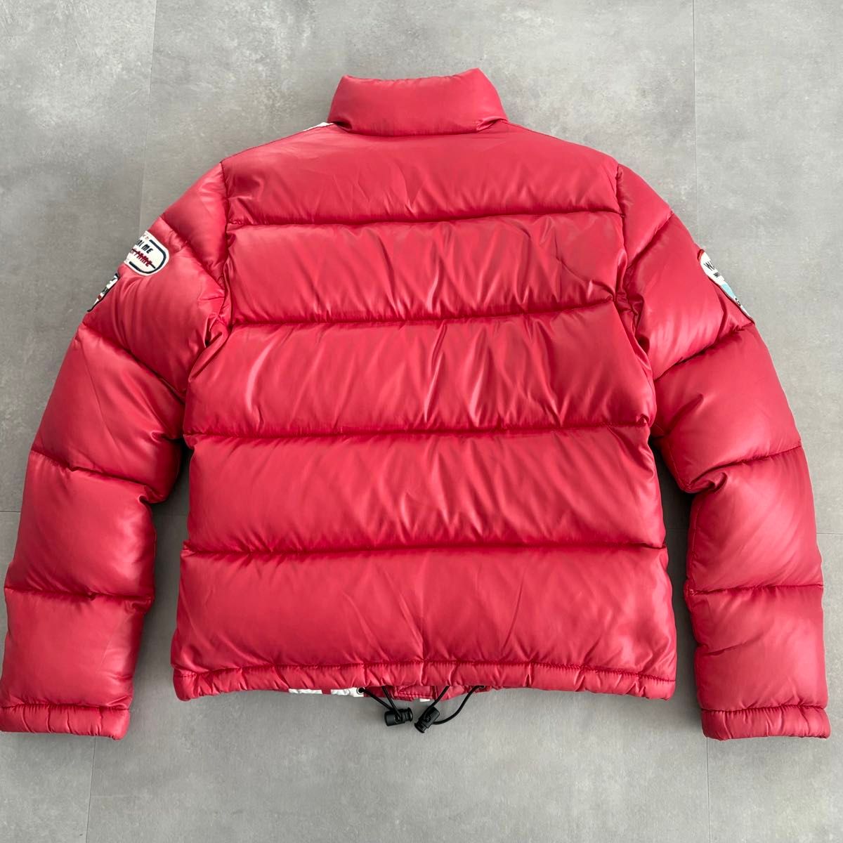 TMT ダウンジャケット Y2K 短丈 日本製 ワッペン archive 赤 S｜Yahoo