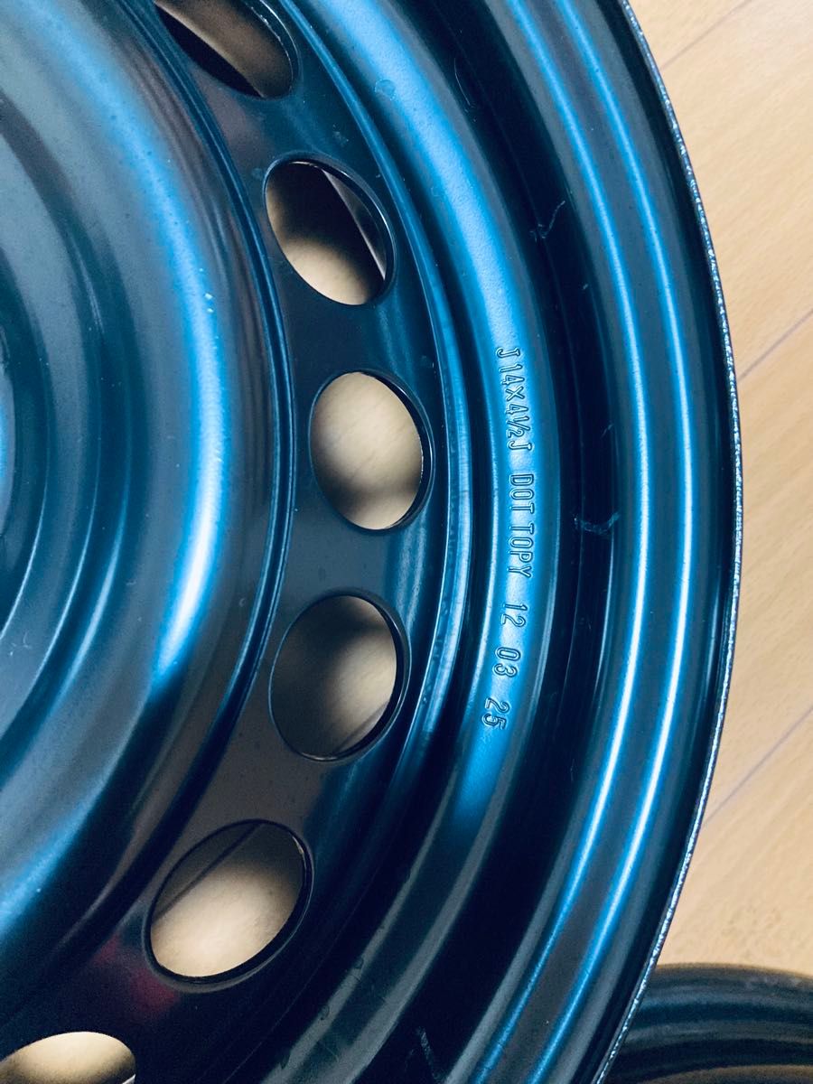 新車外し スチールホイール 14インチ 5J （青818） 楽天市場】スチール