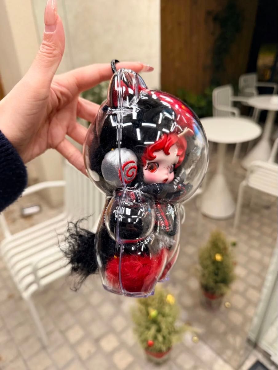 POPMART Have a Good Runシリーズ スカルパンダ シークレット 透明