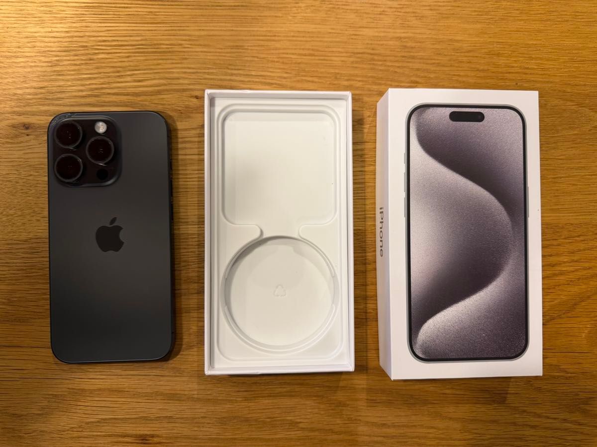 香港版 SIMフリー】 iPhone15 Pro 128GB シャッター音なし シャッター