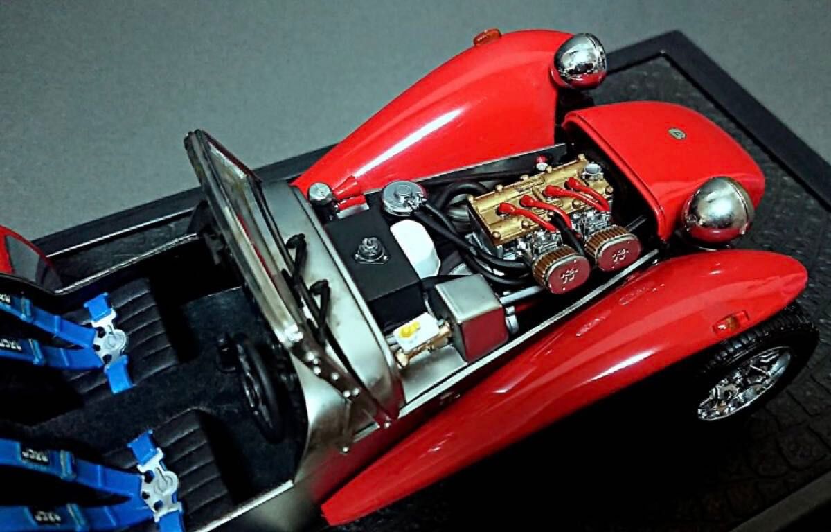 京商1/18ケーターハムスーパーセブン 7コスワースBDRクラムシェル