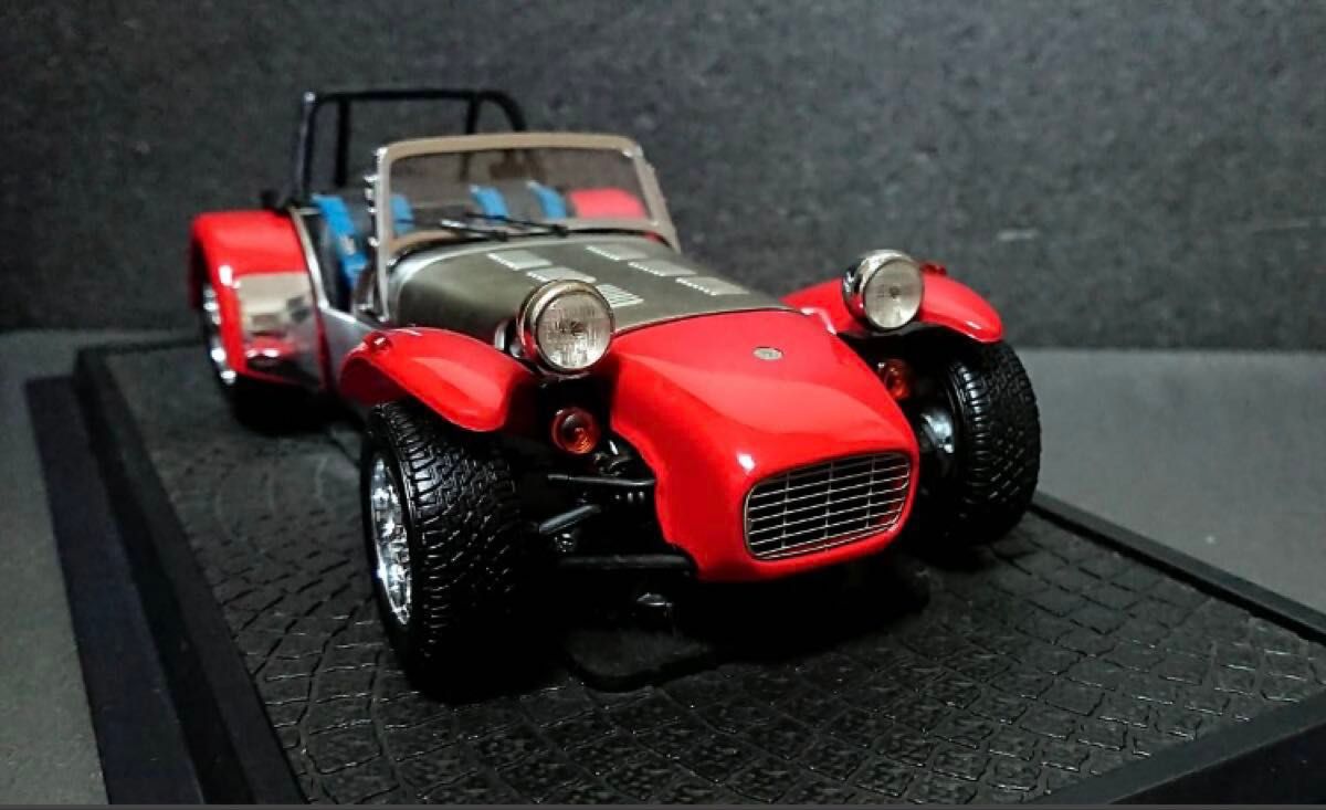 京商1/18ケーターハムスーパーセブン 7コスワースBDRクラムシェル