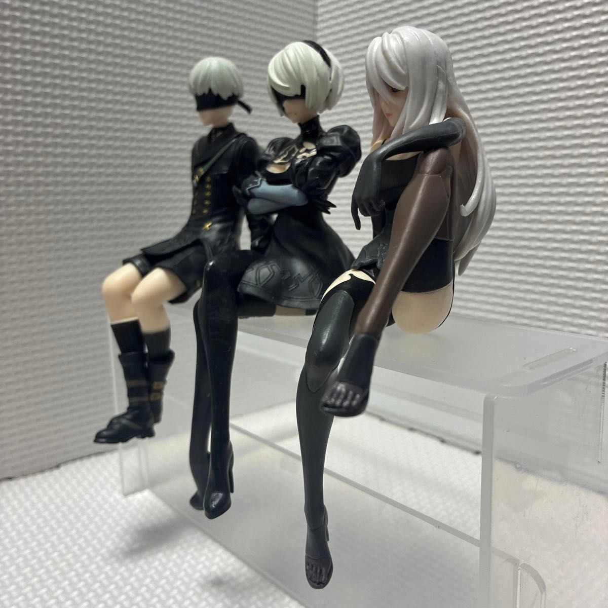 ニーアオートマタ 2B 9S A2 ちょこのせ フィギュア まとめ売り 美品